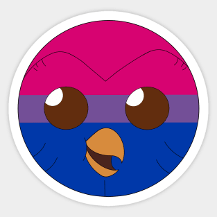 Owl Bisexual Sticker